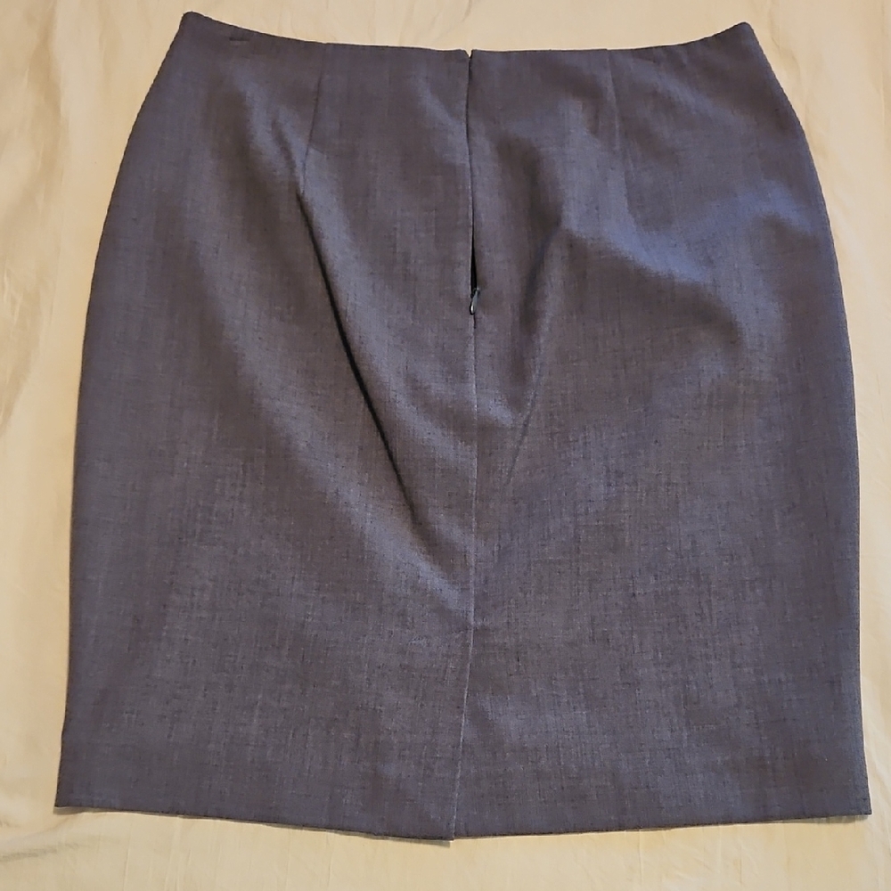 Elegant Pale Blue Pencil Skirt